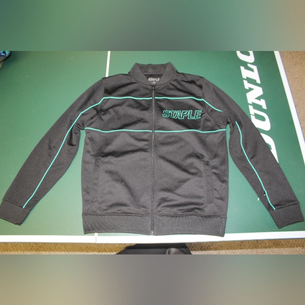 Staple Pigeon Bomber Jacket Black Size XS